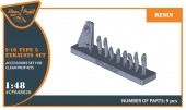 Clear Prop CPA48026 I-16 type 5 exhausts for CP kits 1:48