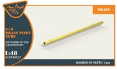 Clear Prop CPA48027 I-16 brass pitot tube 1:48