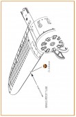 Clear Prop CPA48027 I-16 brass pitot tube 1:48