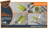 Clear Prop CPA48028 F-4G/E Phantom II painting mask for MENG kit 1:48