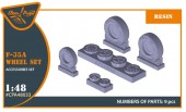 Clear Prop CPA48033 F-35A wheel set 1:48