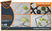 Clear Prop CPA48042 Culver PQ-14 (all versions) double-sided painting mask for CP kits 1:48