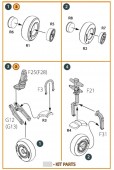Clear Prop CPA48044 Gloster E28/39 Pioneer wheel set 1:48