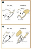 Clear Prop CPA48049 F-86A double-sided painting mask for CP kits 1:48