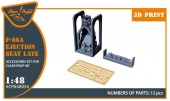 Clear Prop CPA48054 F-86A Ejection seat late for CP kits 1:48