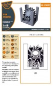 Clear Prop CPA48081 F4B-3/4 Engine for CP kits 1:48
