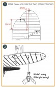 Clear Prop CPA48083 F4B Whaley Mk.I Flare brackets for CP kits 1:48