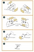 Clear Prop CPA48086 Hs 129B2/3 double-sided painting mask for Takom kit 1:48