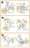 Clear Prop CPA48107 Bf-109E-1/3/3a double-sided painting mask for Wingsy Kits 1:48