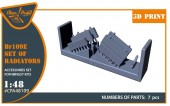Clear Prop CPA48109 Bf-109E set of radiators for Wingsy Kits 1:48