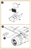 Clear Prop CPA48121 D3A2 VAL radiator set for Wingsy Kits 1:48