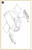 Clear Prop CPA48126 Spitfire Tr.9 exhausts for Airfix kit 1:48
