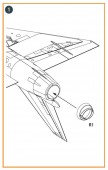 Clear Prop CPA48134 Fairey Delta 2 Exhaust for Dora Wings 1:48