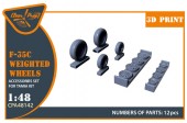 Clear Prop CPA48142 F-35? wheel set 1:48