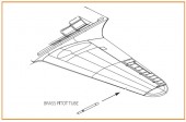 Clear Prop CPA72011 Gloster E28/39 Pioneer brass pitot tube for CP kits CP72001/CP72007 1:72