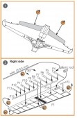 Clear Prop CPA72012 La-5 (all versions) PE landing flaps for CP kits CP72014/CP72015 1:72