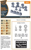 Clear Prop CPA72016 UH-2 A/B SEASPRITE (all versions) wheel set for CP kits CP72002/CP72017/CP72018 1:72