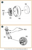 Clear Prop CPA72016 UH-2 A/B SEASPRITE (all versions) wheel set for CP kits CP72002/CP72017/CP72018 1:72
