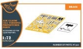 Clear Prop CPA72017 A5M Claude (all versions) PE parts for CP kits CP720016/CP72008/CP72009/CP72010 1:72