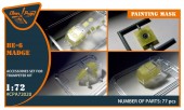 Clear Prop CPA72020 Be-6 Madge painting mask for Trumpeter kit 1:72