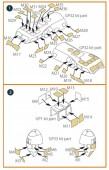 Clear Prop CPA72020 Be-6 Madge painting mask for Trumpeter kit 1:72