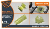 Clear Prop CPA72027 Ki-51 Sonia (all versions) painting mask for CP kits CP72011/CP72012/CP72013 1:72
