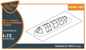 Clear Prop CPA72028 Ki-51 Sonia (all versions) vacuum formed canopy for CP kits CP72011/CP72012/CP72013 1:72