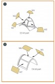 Clear Prop CPA72030 La-5 (late version) painting mask for CP kit CP72015 1:72