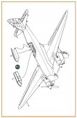 Clear Prop CPA72042 DH.88 Comet vacuum formed canopy for CP kits 1:72