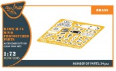 Clear Prop CPA72045 Hawk H-75 M/N/O PE parts for CP kits CP72021/CP72022/CP72029 1:72