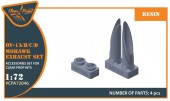 Clear Prop CPA72046 OV-1 A/B/C/D Mohawk exhaust set for CP kit 1:72