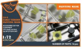 Clear Prop CPA72055 La-5 (early version) painting mask for CP kit CP72014 1:72
