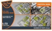 Clear Prop CPA72065 P-51B/C Mustang painting mask for Arma Hobby kits 1:72