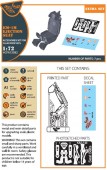 Clear Prop CPA72082 KM-1M Ejection seat for CP kits and other 1:72