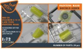 Clear Prop CPA72088 MiG-29 FULCRUM-A 9-12 late type double-sided painting mask for GWH kits 1:72
