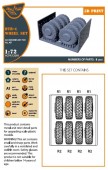 Clear Prop CPA72091 BTR-4 Wheel set for IBG kits 1:72