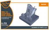 Clear Prop CPA72098 MiG-23 Instrument panel cover with gunsight for CP kits 1:72