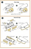 Clear Prop CPA72110 F84E/G Thunderjet painting mask for Italeri/Academy kits 1:72