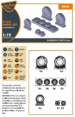 Clear Prop CPA72112 F-35A wheel set 1:72