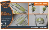 Clear Prop CPA72115 Me-410 B-1/U2/U4/R4 painting mask for Finemolds kits 1:72