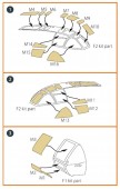Clear Prop CPA72115 Me-410 B-1/U2/U4/R4 painting mask for Finemolds kits 1:72