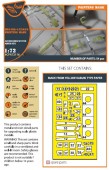 Clear Prop CPA72116 Me-410 B-1/U2/U4/R4 painting mask for Airfix kit 1:72