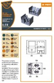 Clear Prop CPA72120 Me-410 B-1/U2/U4/R4 interior for Airfix, Finemolds kits 1:72
