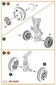 Clear Prop CPA72123 EMB-145 wheel set for A-model kits 1:72