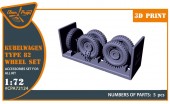 Clear Prop CPA72124 Kubelwagen type 82 Wheel set 1:72