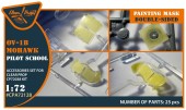Clear Prop CPA72128 OV-1B Mohawk Pilot School painting mask for CP kit CP72038 1:72