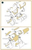 Clear Prop CPA72142 AMX-T double-sided painting mask for Italeri kits 1:72