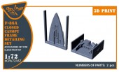 Clear Prop CPA72167 F-86A Closed canopy frame detailing set for CP kits 1:72