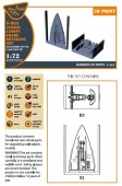 Clear Prop CPA72167 F-86A Closed canopy frame detailing set for CP kits 1:72