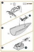 Clear Prop CPA72167 F-86A Closed canopy frame detailing set for CP kits 1:72